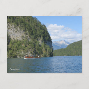 Königssee Bavarian Alps Briefkaart