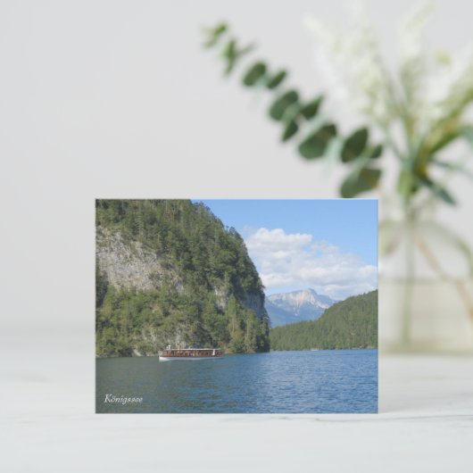 Königssee Bavarian Alps Briefkaart (Staand voorkant)