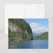 Königssee Bavarian Alps Briefkaart (Voorkant / Achterkant)