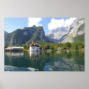 Königssee Bavarian Alps Poster
