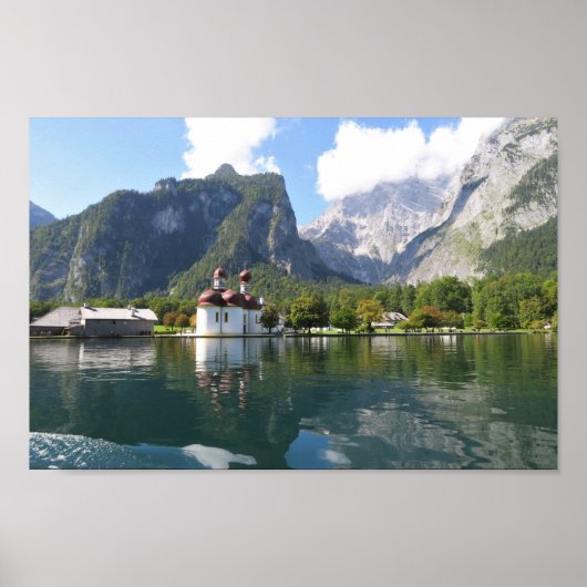 Königssee Bavarian Alps Poster (Voorkant)