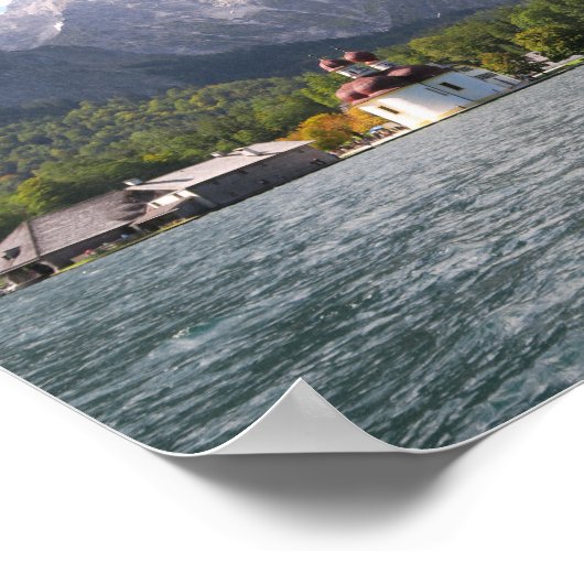 Königssee Bavarian Alps Poster (Hoek)