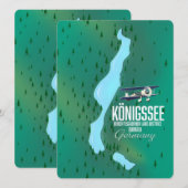 Königssee Berchtesgadener Duitsland (Voorkant / Achterkant)