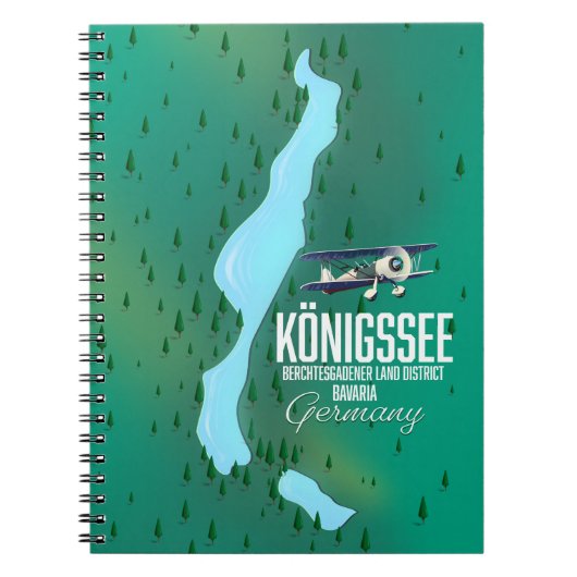 Königssee  Berchtesgadener Duitsland Notitieboek (Voorkant)