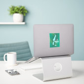 Königssee Berchtesgadener Duitsland Sticker (Laptop op bureau)