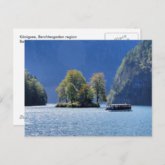 Königssee Briefkaart (Voorkant / Achterkant)