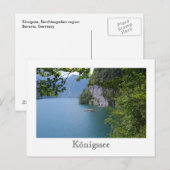 Königssee Briefkaart (Voorkant / Achterkant)