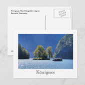 Königssee Briefkaart (Voorkant / Achterkant)