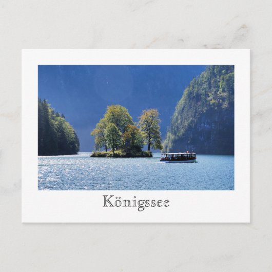 Königssee Briefkaart (Voorkant)