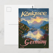 Königssee Duitsland Briefkaart (Voorkant / Achterkant)
