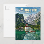 Königssee Duitsland Briefkaart (Voorkant / Achterkant)