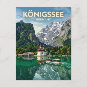Königssee Duitsland Briefkaart