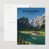 Königssee Duitsland Briefkaart (Voorkant / Achterkant)