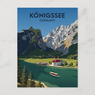 Königssee Duitsland Briefkaart