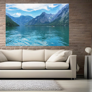 Königssee in Beieren, Berchtesgaden Canvas Afdruk
