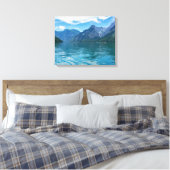 Königssee in Beieren, Berchtesgaden Canvas Afdruk (Insitu (Slaapkamer))