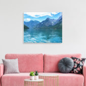 Königssee in Beieren, Berchtesgaden Canvas Afdruk (Insitu (Woonkamer))