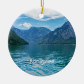 Königssee in Beieren, Berchtesgaden Keramisch Ornament (Voorkant)