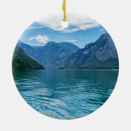 Königssee in Beieren, Berchtesgaden Keramisch Ornament (Achterkant)