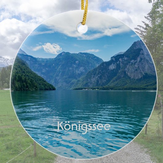 Königssee in Beieren, Berchtesgaden Keramisch Ornament