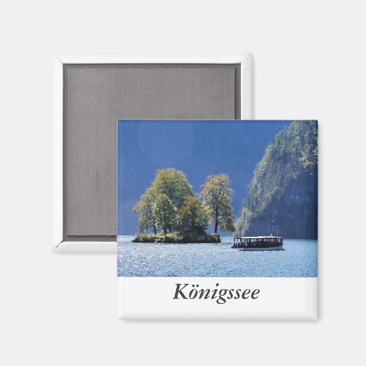 Königssee Magnet (Voorkant / Achterkant)