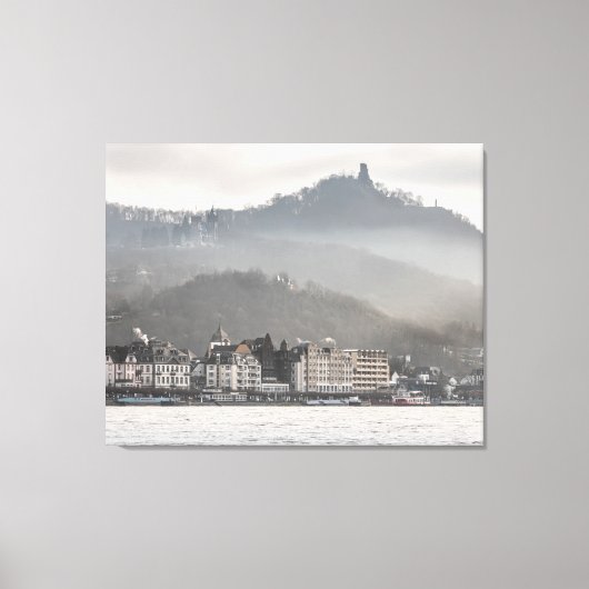 Königswinter am Rhein Canvas Afdruk (Voorkant)