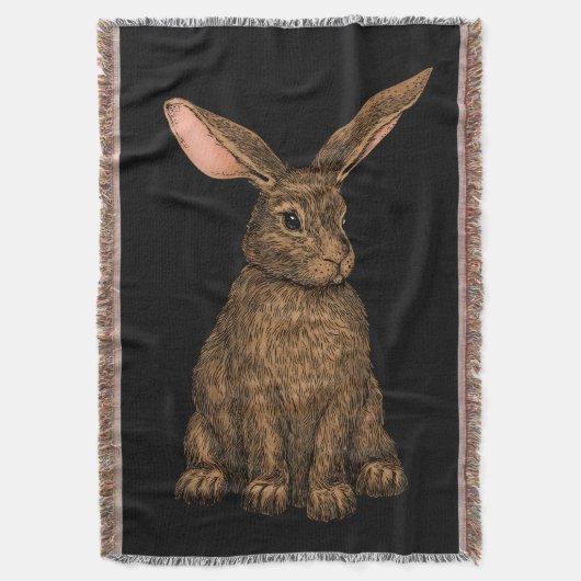 konijn 3 deken (Voorkant Verticaal)