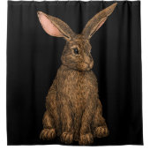 konijn 3 douchegordijn (Voorkant)