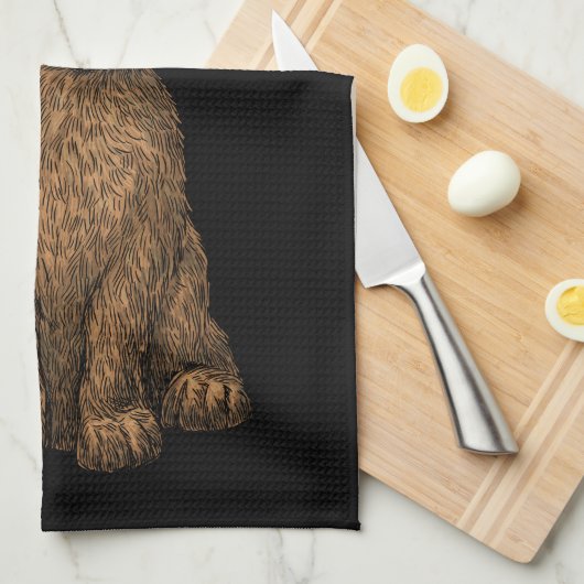 konijn 3 theedoek (Quarter Fold)