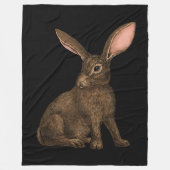 Konijn 4 fleece deken (Voorkant)