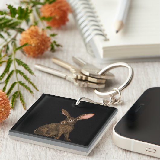 Konijn 4 sleutelhanger (Voorkant Rechts)