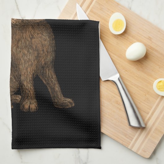 Konijn 4 theedoek (Quarter Fold)