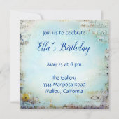 Konijn, Alice en Mad Hatter in Top Hats Kaart (Achterkant)