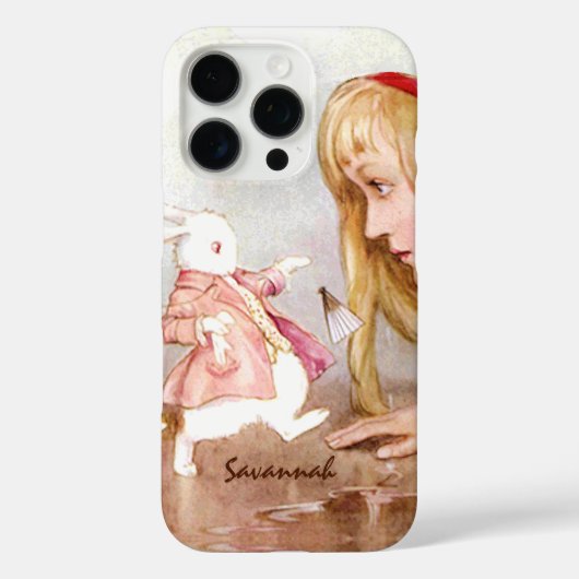 Konijn  Alice in Wonderland iPhone 5 Case-Mate iPhone Case (Achterkant)