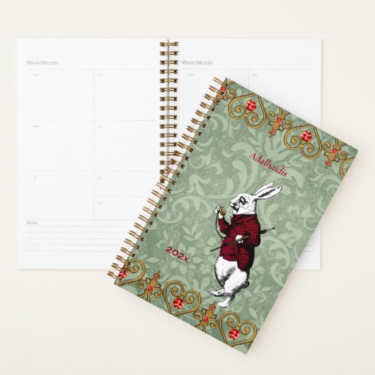 konijn Alice in Wonderland Planner (Display)