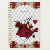 konijn Alice in Wonderland Planner (Voorkant)