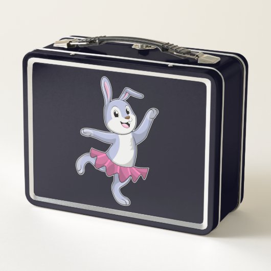 Konijn als Ballerina in Ballet (Achterkant)