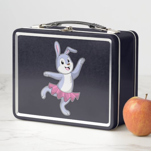 Konijn als Ballerina in Ballet (In situ)