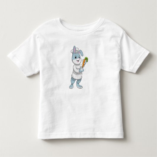 Konijn als Cook met wortel Kinder Shirts (Voorkant)