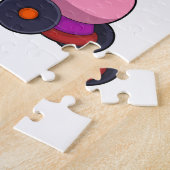 Konijn als gealigneerde Skater met gealigneerde Sc Legpuzzel (Zijkant)