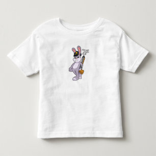 Konijn als politieagent met politiehoed kinder shirts