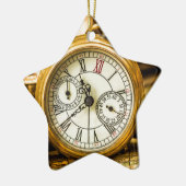  konijn Ancient steampunk Keramisch Ornament (Links)