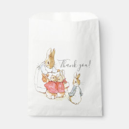  konijn Baby shower Bedankzakje