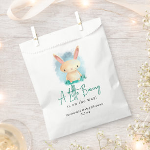 Konijn Baby Shower Bedankzakje