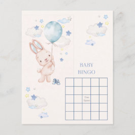 Konijn Baby Shower Jongen Spel