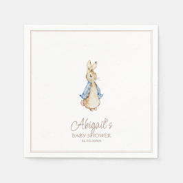 Konijn Baby Shower Servet