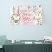 Konijn Baby Shower Spandoeken (Beurs)