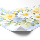 Konijn Baby Shower Welkom Poster (Hoek)