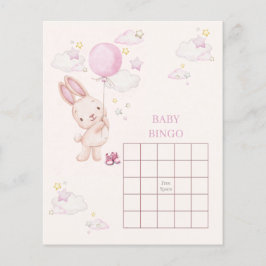 Konijn Babyshower Meisje Spel