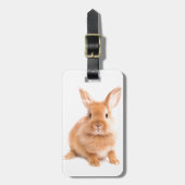 konijn bagagelabel (Voorkant verticaal)
